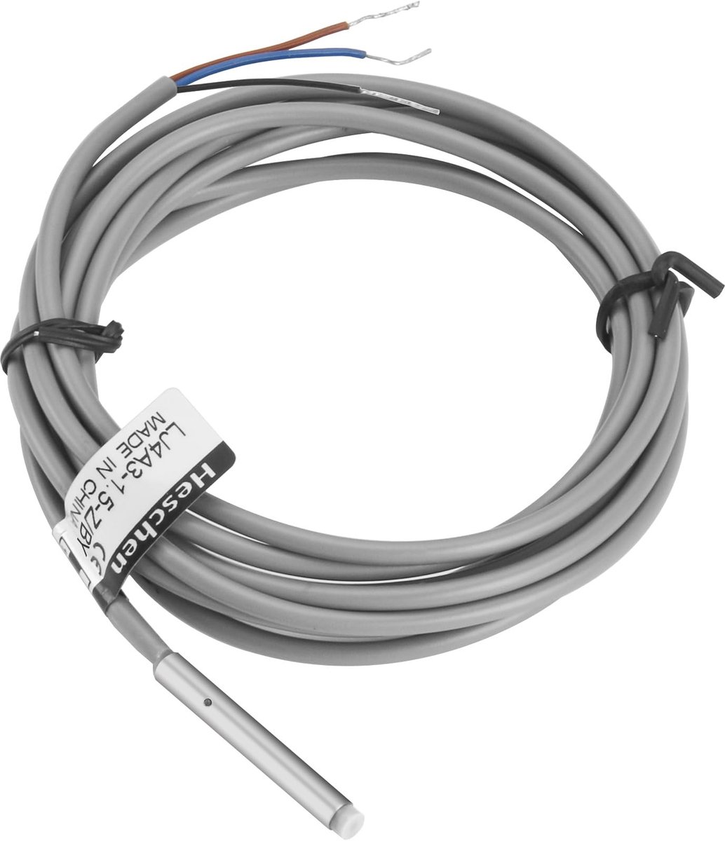Dailygoods - Dailygoody - Inductieve Nabijheid Sensor - M4 Schakelaar - Normaal Open - 1.5mm - 10-30VDC - 150mA - 3 Draad - Geschikt voor Automatisering - LJ4A...