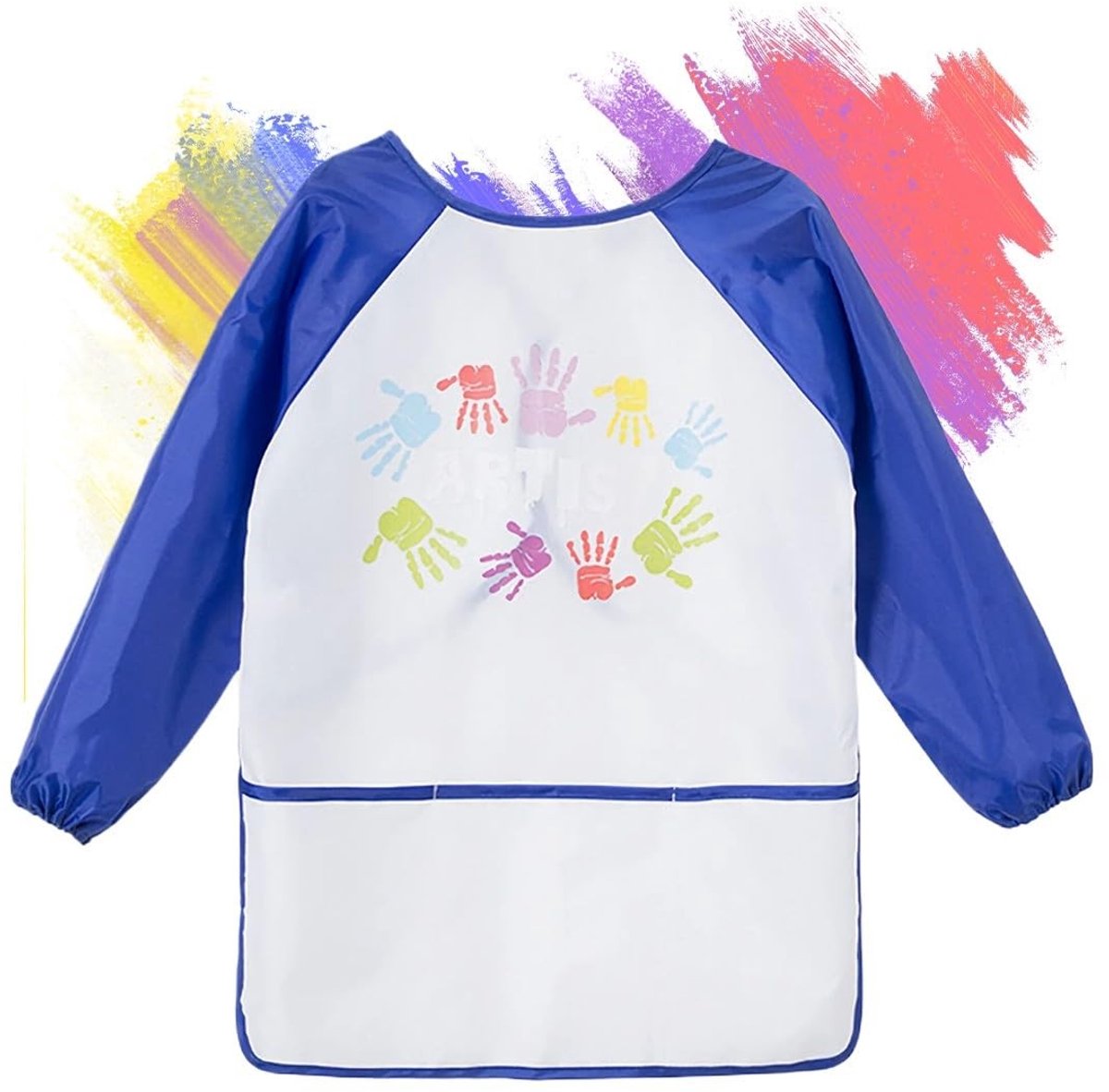 Dailygoody - Schilderschort voor kinderen - Waterdicht en lichtgewicht - Geschikt voor knutselen en schilderen - Voor meisjes en jongens - 2-8 jaar