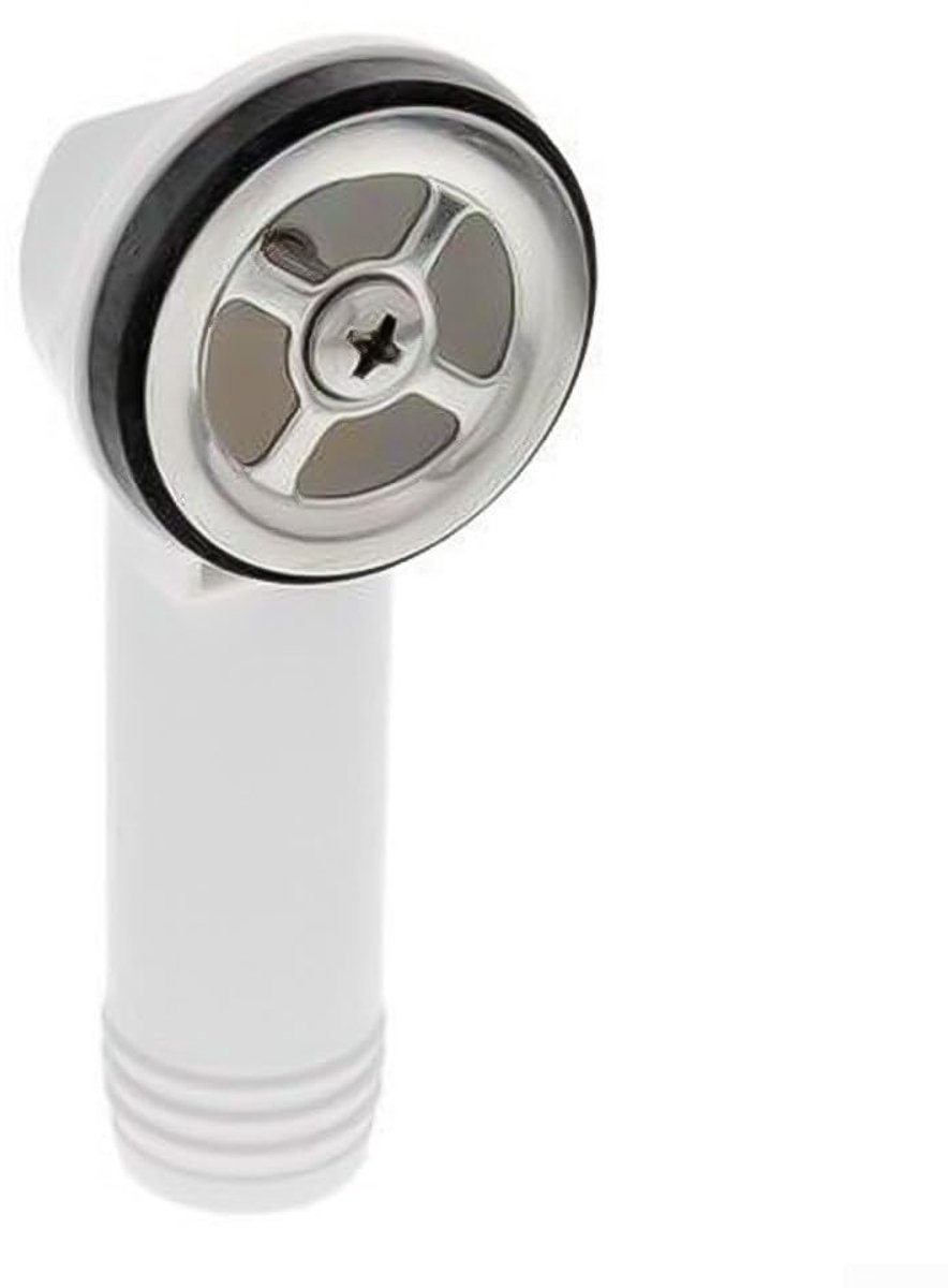 Dailygoods - Dailygoody - Overloop Pijpen Wastafel - Flexibele Overloopbuis - Ideaal voor Keuken en Badkamer - ABS Materiaal - Vervangende Onderdelen - Eenvoudig