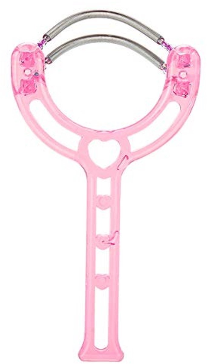 Dailygoods - Gezichtshaarverwijderaar - Pijnloze Epilator - Effectieve Ontharing - Roze - Draagbare Beauty-Tool - Geschikt voor Vrouwen en Mannen