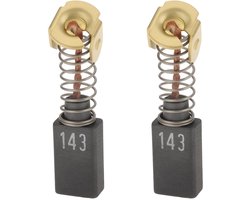 Dailygoods - 1 Paar Koolborstels voor Bosch Routers voor Optimale Motorprestaties