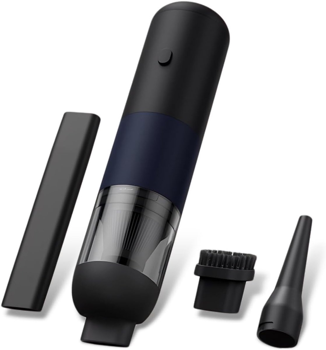 Draadloze handstofzuiger, kleine 120W 6000PA krachtige zuigkracht draagbare autostofzuiger, USB oplaadbare mini-stofzuiger, geschikt voor thuis, auto, tapijt en het reinigen van dierenharen (blauw).