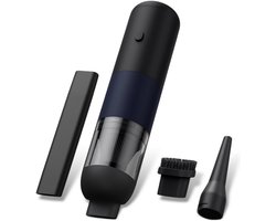 Draadloze handstofzuiger, kleine 120W 6000PA krachtige zuigkracht draagbare autostofzuiger, USB oplaadbare mini-stofzuiger, geschikt voor thuis, auto, tapijt en het reinigen van dierenharen (blauw).