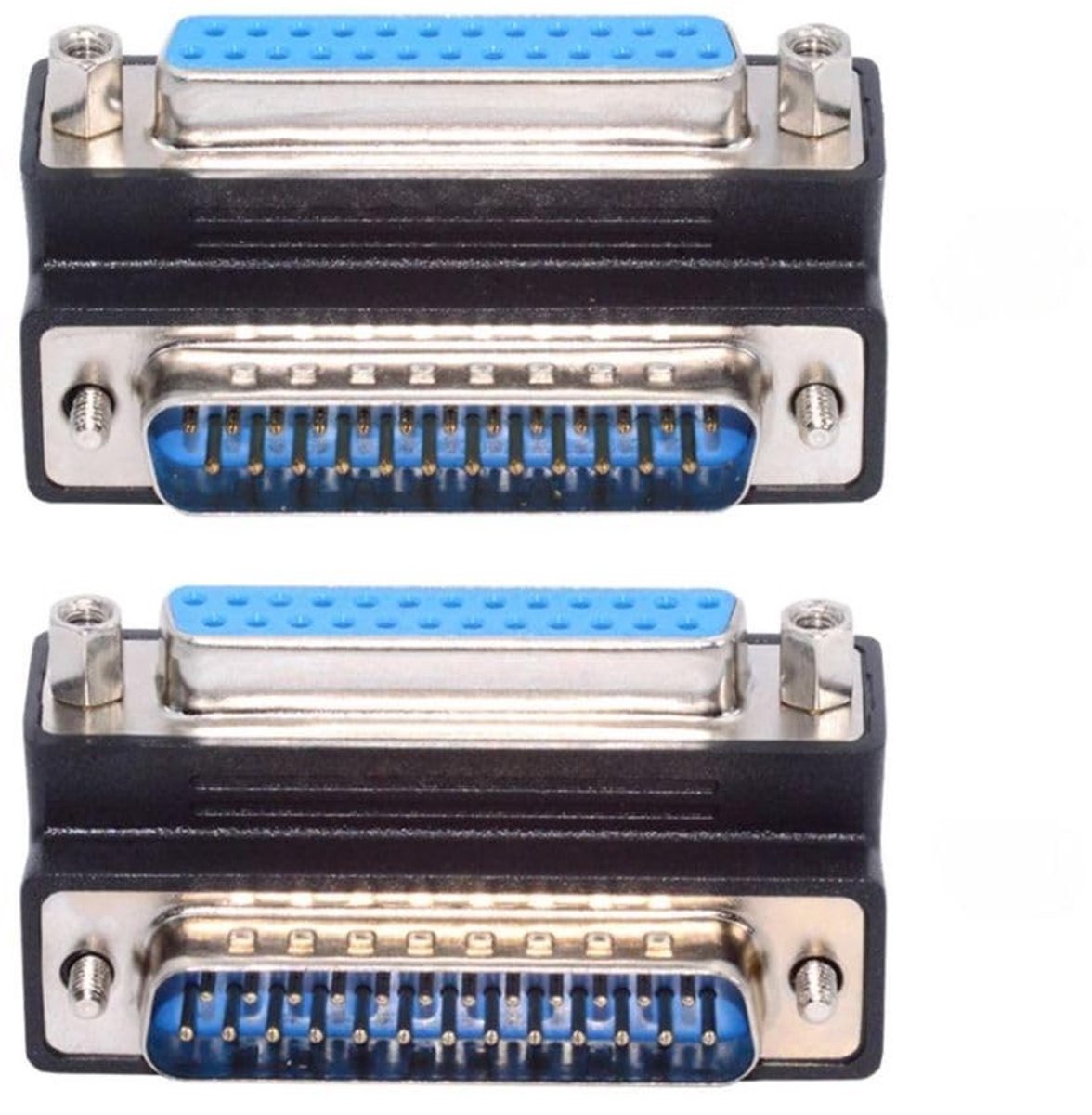 Dailygoods - 90 Graden Schuine DB25 Seriële Aansluiting voor Beperkte Ruimte