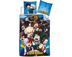 My Hero Academia Dekbedovertrek, Izuku - Eenpersoons - 140 x 200 cm - Katoen