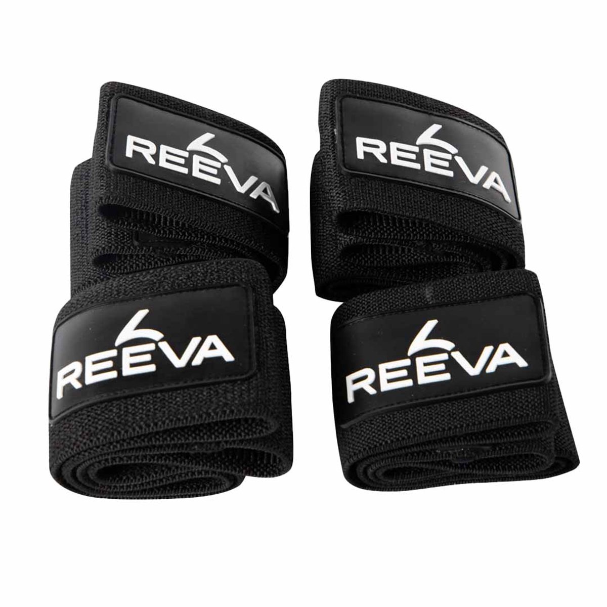 Reeva resistance band - weerstandsbanden - set van 4 banden met verschillen weerstanden - zwart