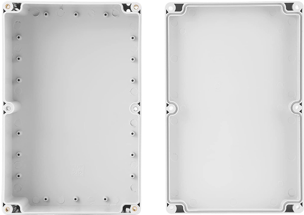 Dailygoods - Dailygoody - IP65 Waterdichte Kunststof Aansluitdoos - Voor binnen en buiten - Schroefmontage - 230 x 150 x 85 mm - Antistatisch - Ideaal voor schakel...