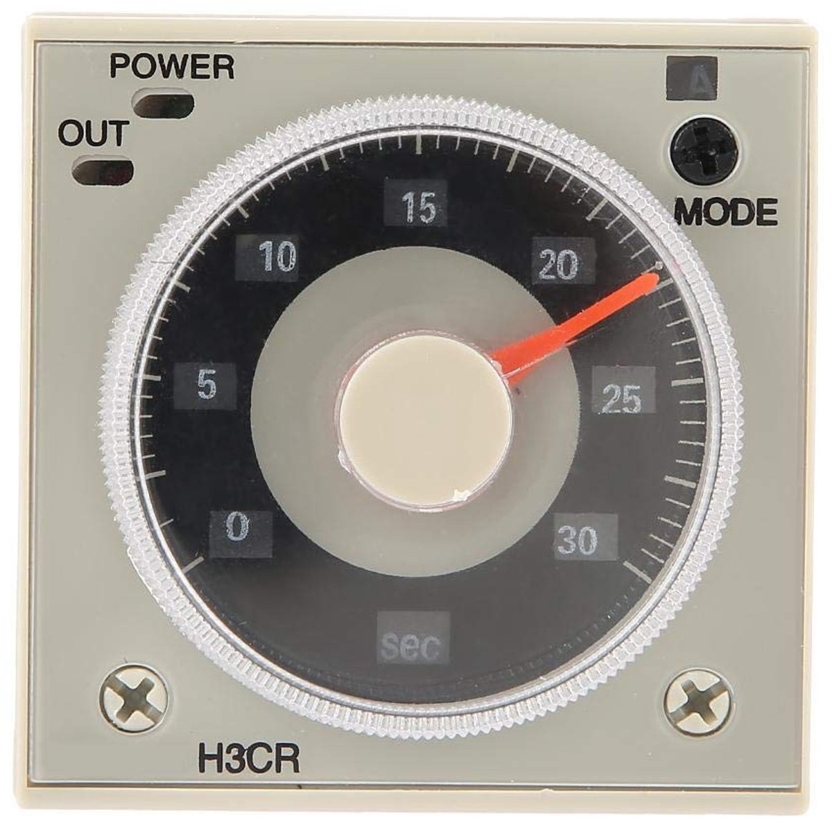 Dailygoods - Dailygoody - H3CR-A 11 Pin Delay Timer - Tijdrelais met Instelbare Vertraging - Compact Formaat - 100-240VAC - Perfect voor Automatisering - 11 P