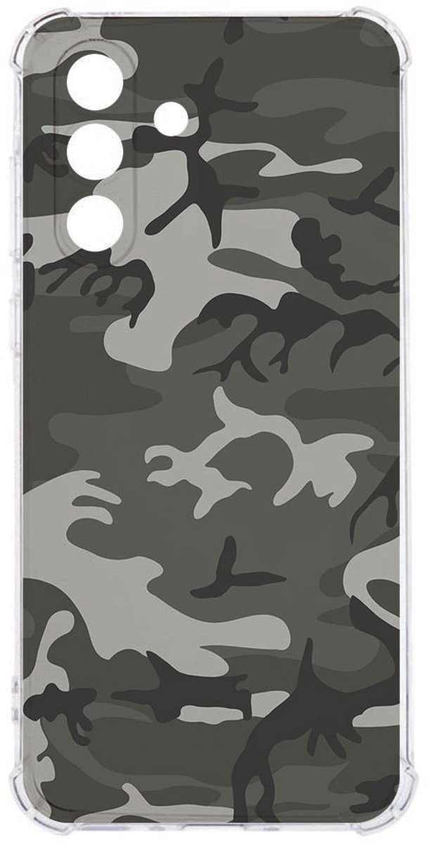 Samsung Galaxy A26 TPU Siliconen Hoesje Army Light Antishock