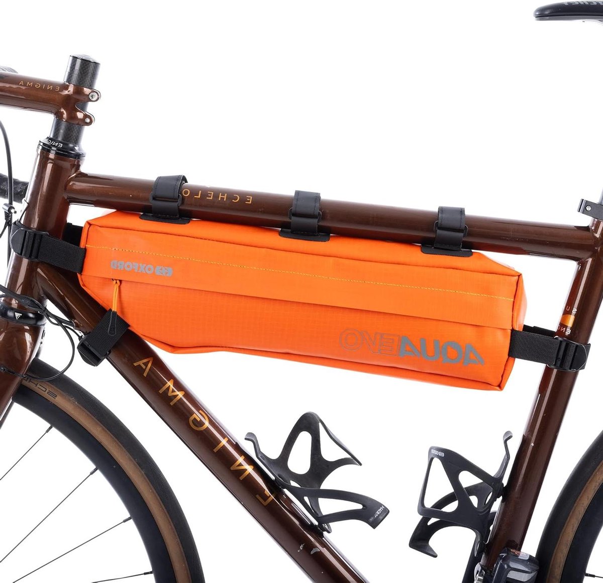 Fiets Frame Tas - Waterdichte Fietstas - Avontuurlijke Fietstochten - IPX6 Waterdicht - 4 Liter - Oranje