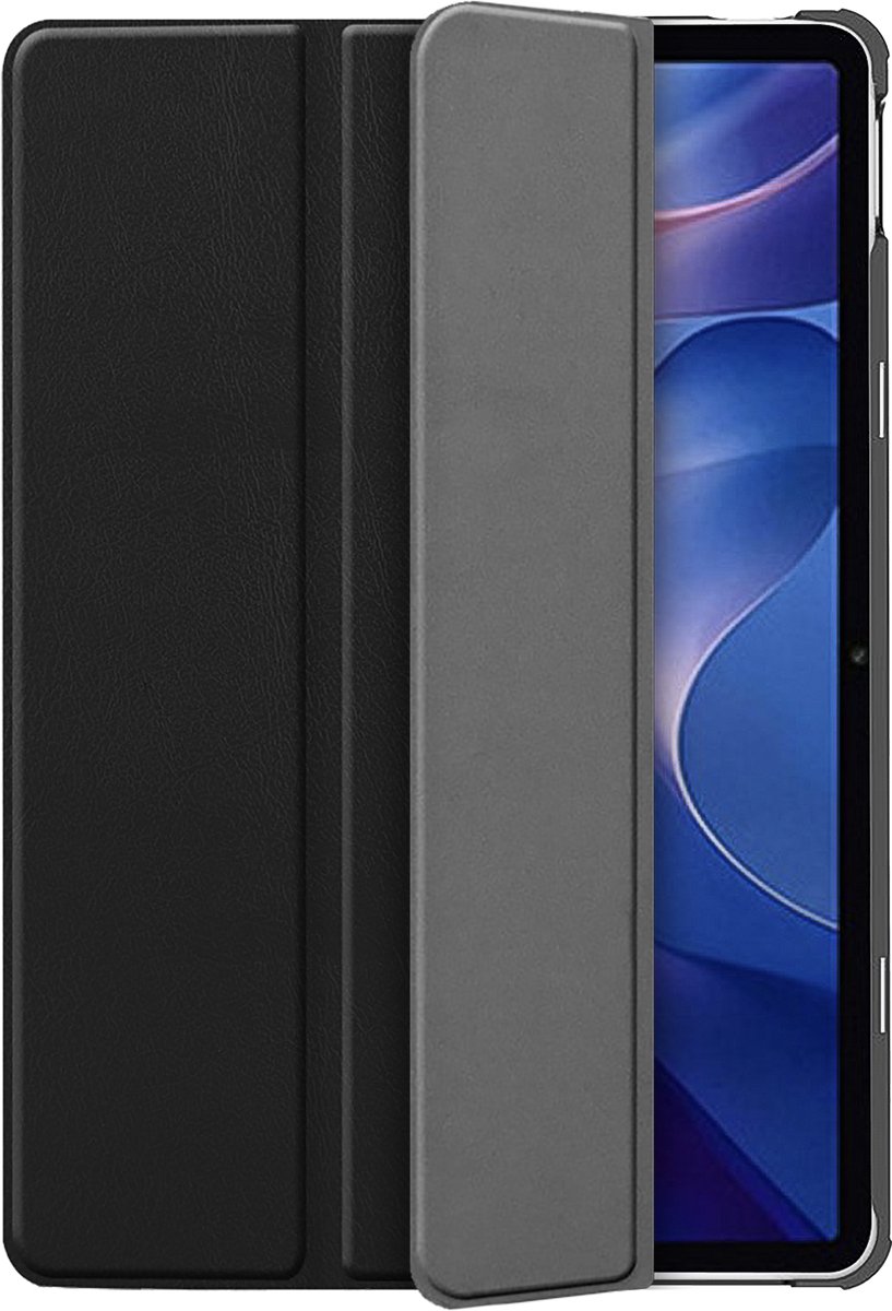Just in Case tablet Hoes geschikt voor Xiaomi Redmi Pad 2 - TriFold Bookcase - Zwart