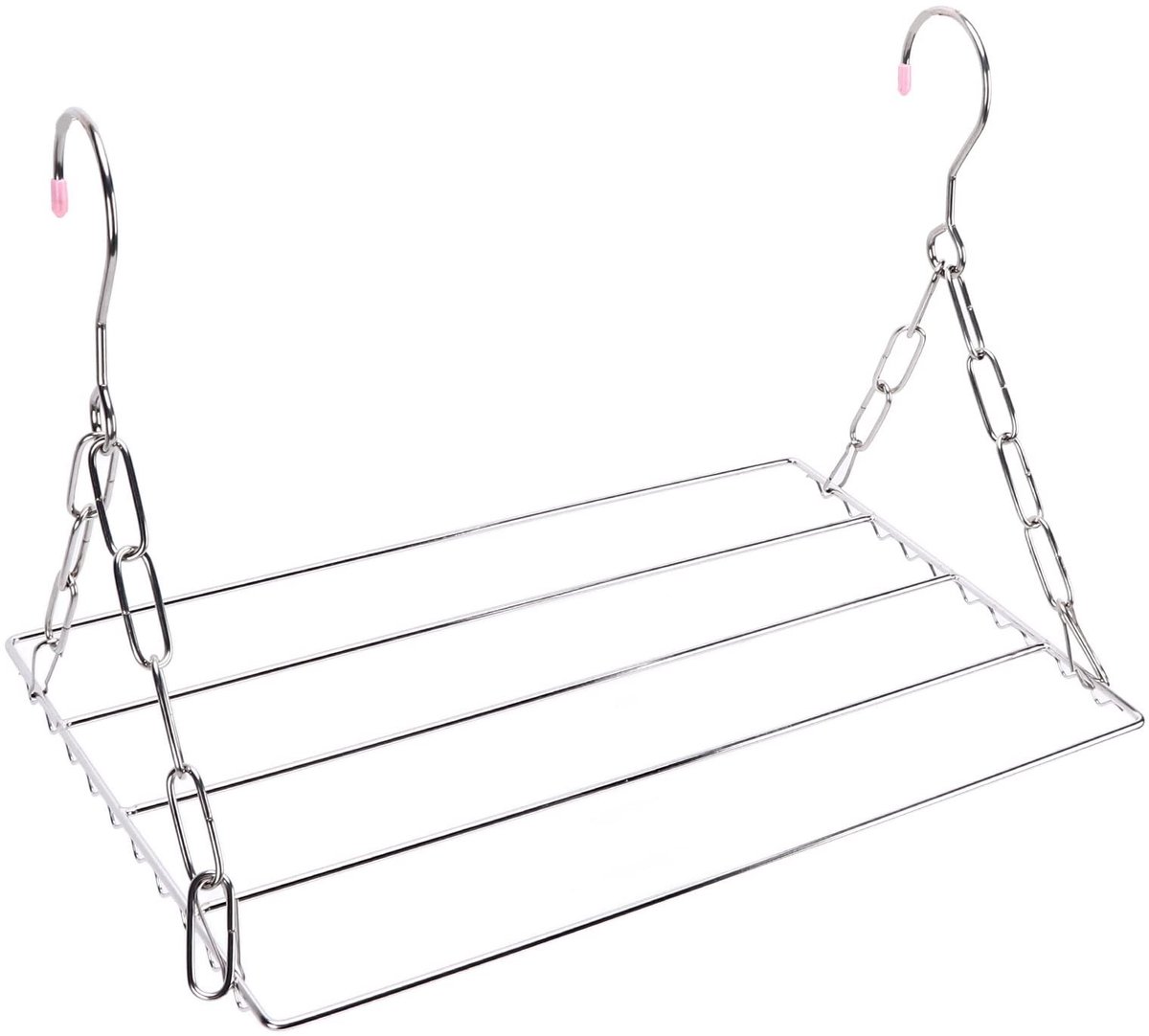 VT Goods - Droogrek - Inklapbare Sokkenhanger - Roestvrij Staal 40 cm - Multifunctioneel Droogrek - Geschikt voor Kleding en Babykleding - Handdoeke..