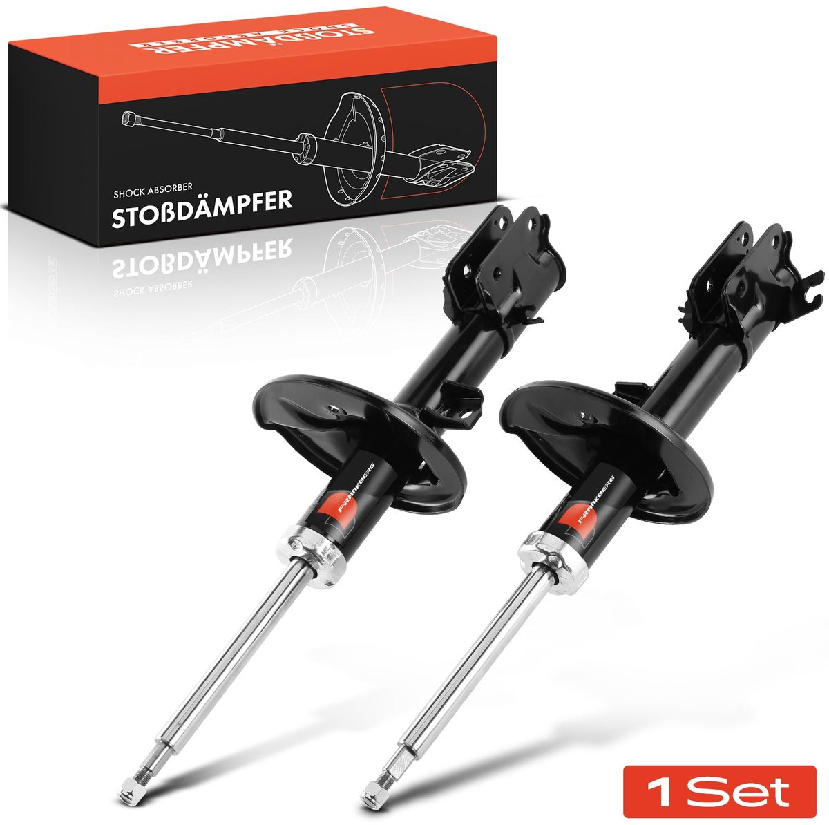 Frankberg 2x Demper Vooras voor Hyundai Santa F茅 I SM