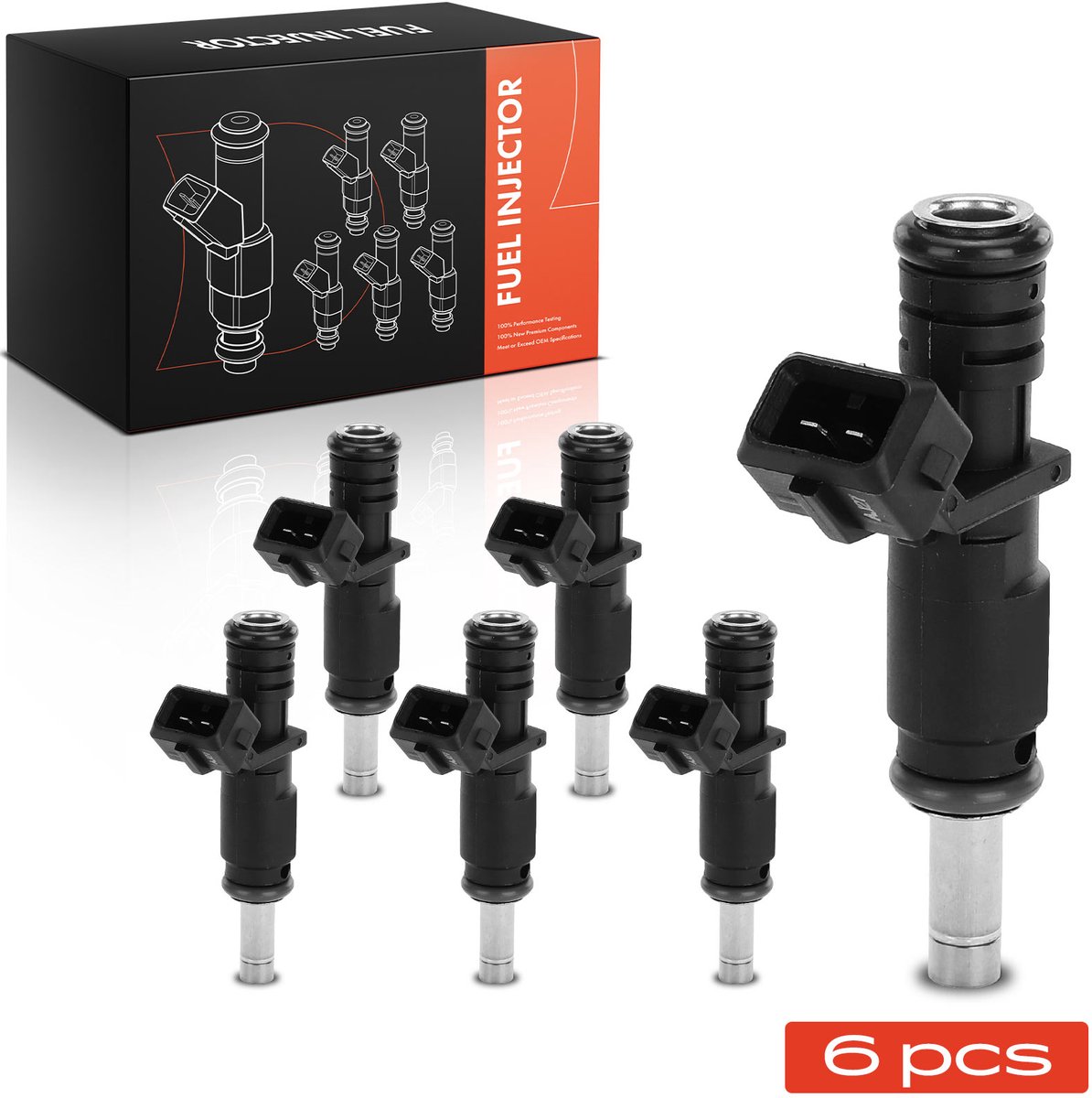 Frankberg 6x Injector voor BMW E81 E87 E90 E91 E92 E93 E60 E61 X3 Z4
