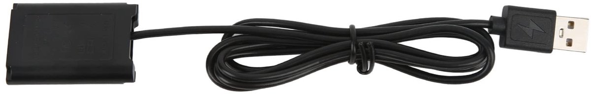 SPHProducts - Camera Dummy Batterij - USB Voeding - Continu Stroomvoorziening - Geschikt voor ZV 1 en RX100 Series - Ideaal voor Videoproductie en Fot