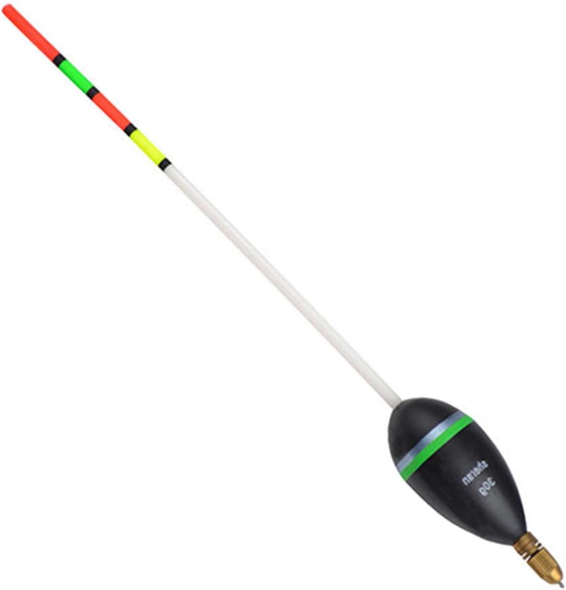 Vis-bobber - Hengeldrijver - Precisie Vissen - Aerodynamisch Ontwerp - 6 cm Lengte - Koperkleurig