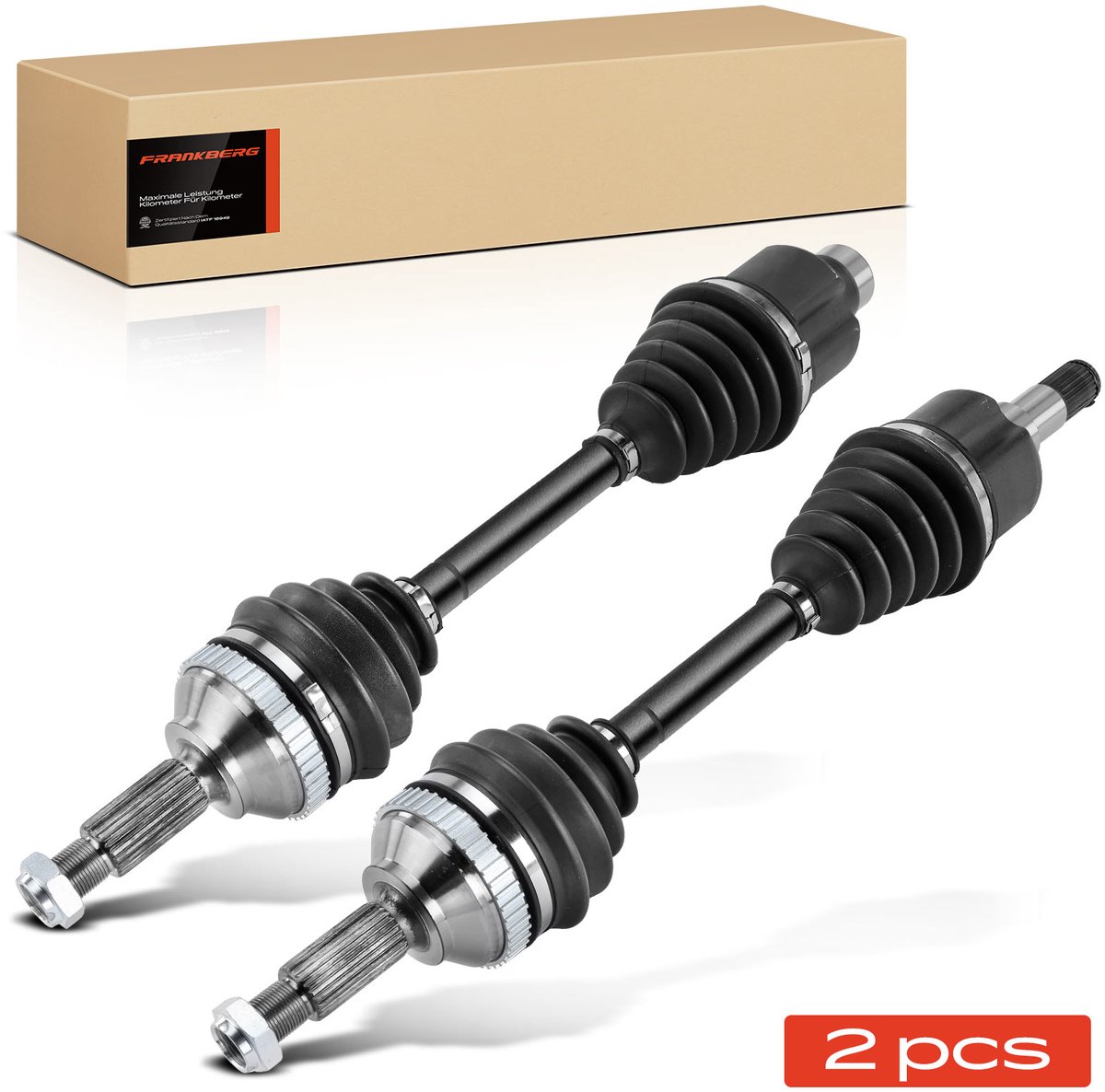 Frankberg 2x Aandrijfas Vooras voor Ford Mondeo I Mondeo II