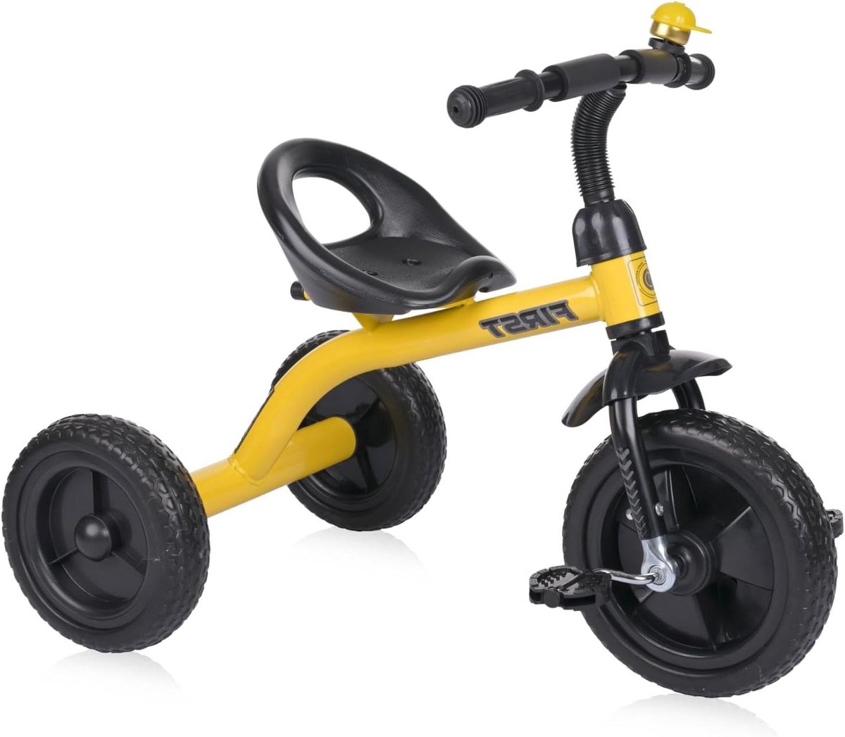 Kinder Driewieler - Loopfiets Kind - Buiten Spelen - Lichtgewicht 3.5kg - 74x48x55cm - Geel