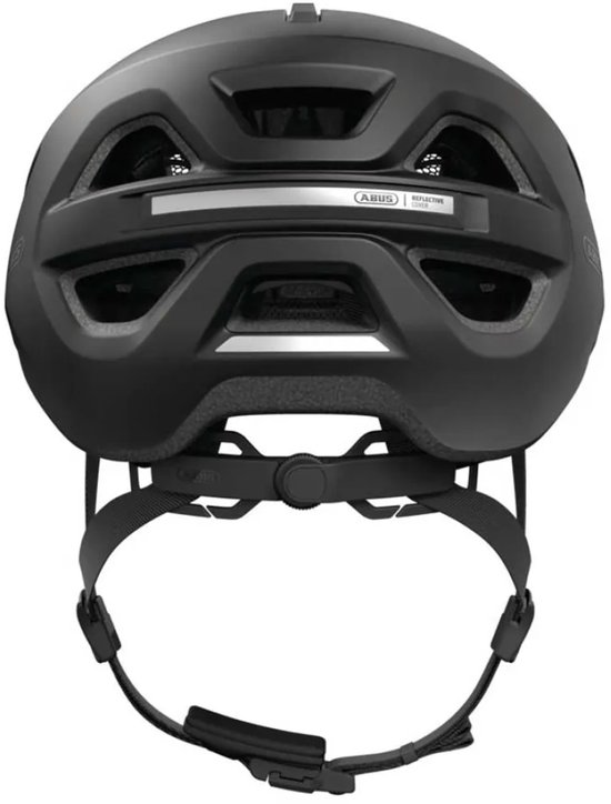 Fietshelm ABUS URBAN-I 4.0 LR velvet black L - 57-61 cm - zwart - Geschikt voor gebruik op elektrische fietsen - stadsfietsen - 280 g — afbeelding 2
