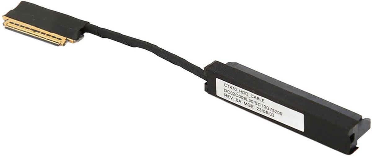 Vt products - kabel voor SSD - 2,5 Inch Harde Schijfkabel - Duurzaam - Geschikt voor Thinkpad T470 T470P T480 T480P - Hoogwaardige verbinding...