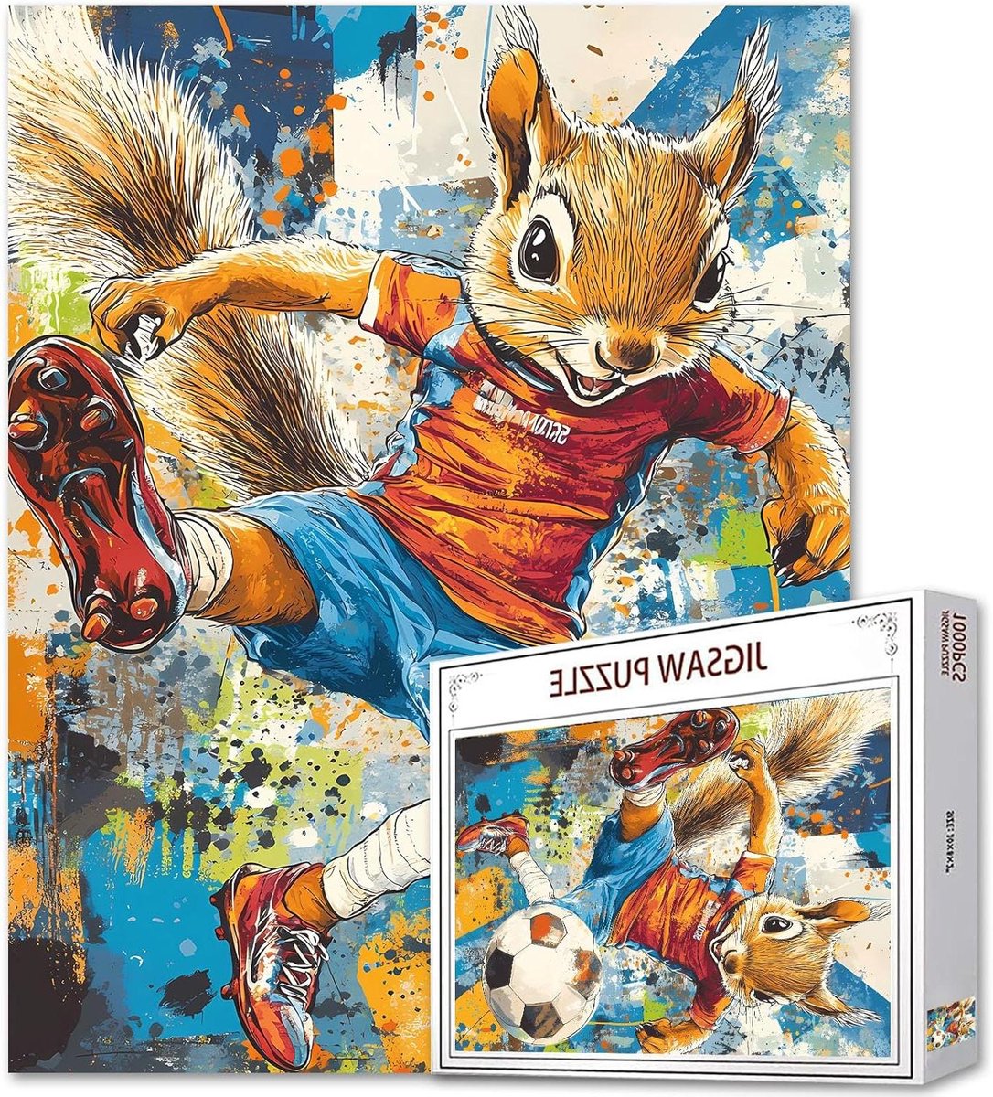 Legpuzzel Volwassenen - Dieren Puzzel - Ontspannende Activiteit - Nauwkeurig Gesneden Delen - 1000 Stukjes - Kleurrijk Artwork