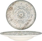 Assiette à pâtes Rinart - Fade - Porcelaine - 27 cm - lot de 2