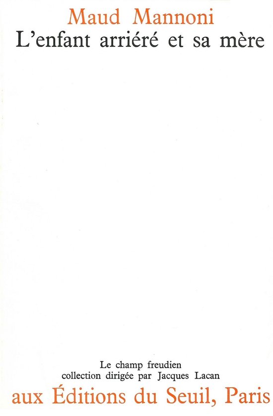 L'Enfant arriéré et sa mère - cover
