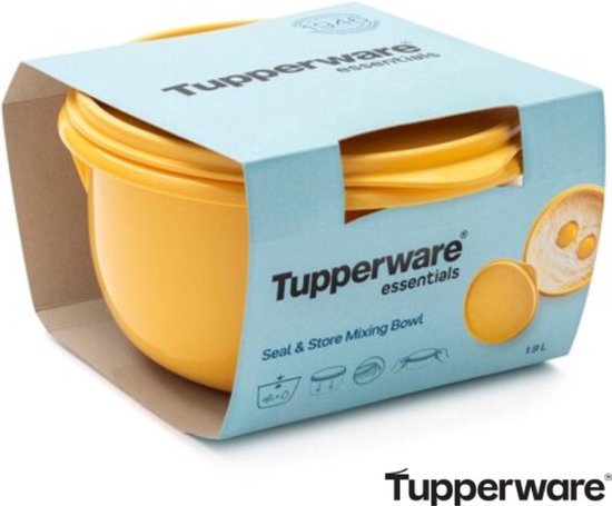 Tupperware Essentials Seal & Store Mix/vershoud Kom 1.9 L