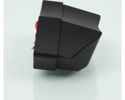 Kentekenverlichting Ermax 4 LED 12V E11 alu zwart voor motor Nieuw