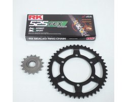 kettingset france uitrusting voor motor yamaha 850 mt-09 2013 tot 2018 16x45 steek 525 Ø110mm nieuw