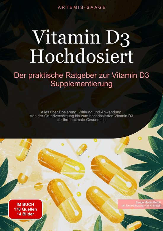 Vitamin D3 Hochdosiert: Der praktische Ratgeber zur Vitamin  ... - cover