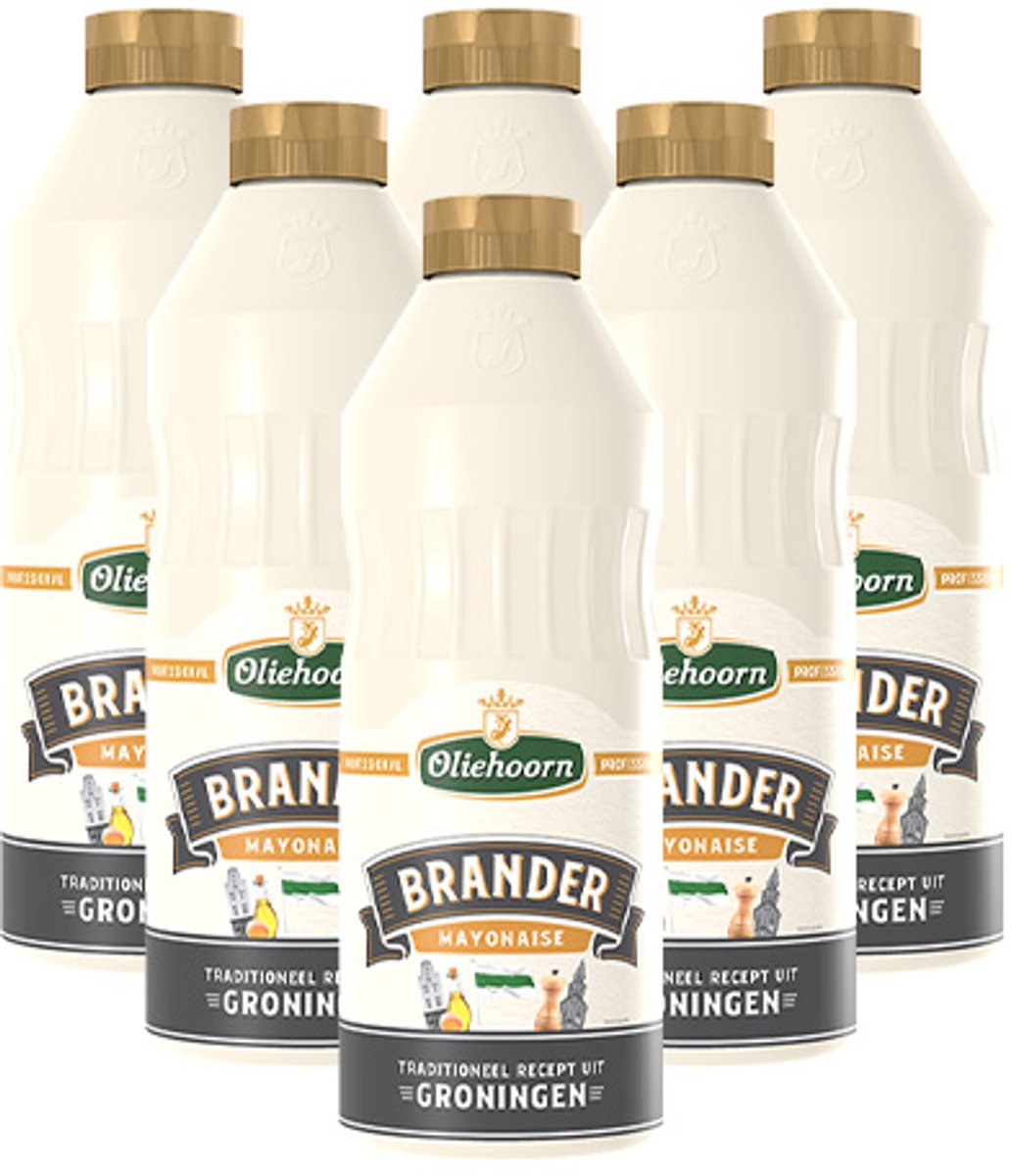 Oliehoorn - Brander Mayonaise - 6x 900ml