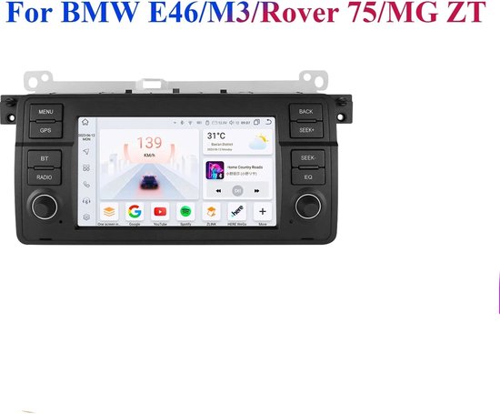 Apple CarPlay Android Auto Draadloos BMW 3er CarPlay / Android Auto Nachrüsten | E36, E46, E90, F30, G20 BMW 3 Serie Radio 1999-2005