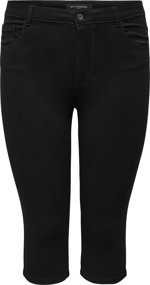 ONLY Carmakoma Denim shorts CARAUGUSTA High waist Skinny fit Denim shorts