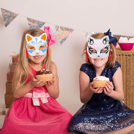 Koop Dierenmasker met tiara tijger | Robbies Feestkleding