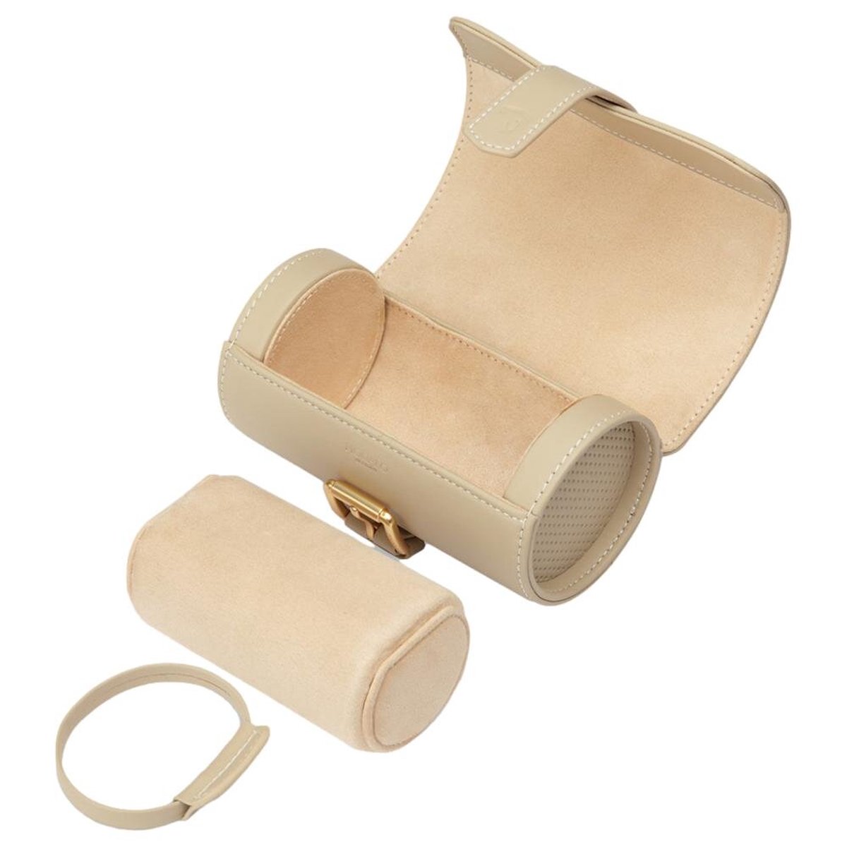 Modalo - 340222 - Uhrenrolle voor 2 Horloges - beige - Genius