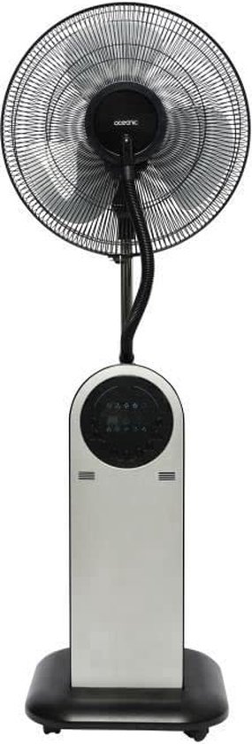 Staande ventilator Oceanic Ø40 cm 95W met afstandsbediening, timer, 3 snelheden, LED verlichting