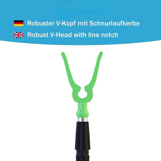 Equivera Bosbaansteun - Bosbaansteun Set - Hengelsteun - Hengel Steun - Hengelsteunen - Rod Holder — afbeelding 5