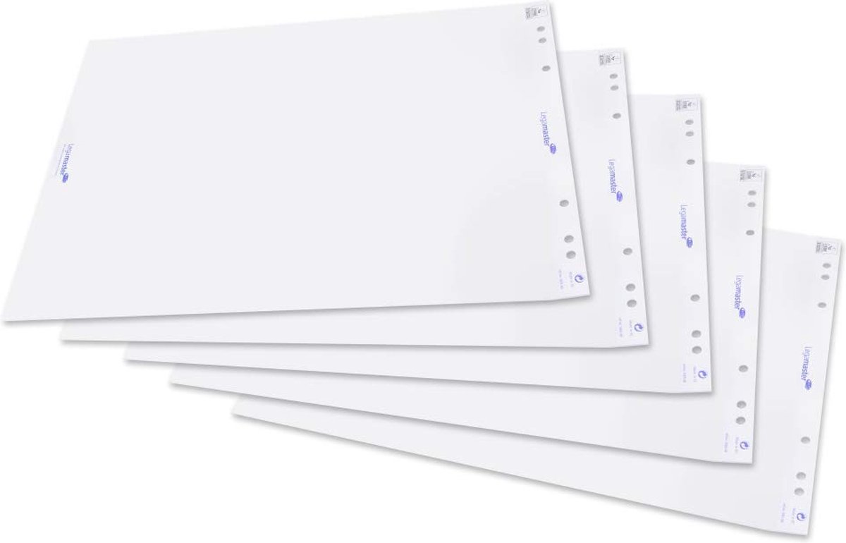 Legamaster flipover papierblok blanco 5 pak à 20 vel thumbnail 4