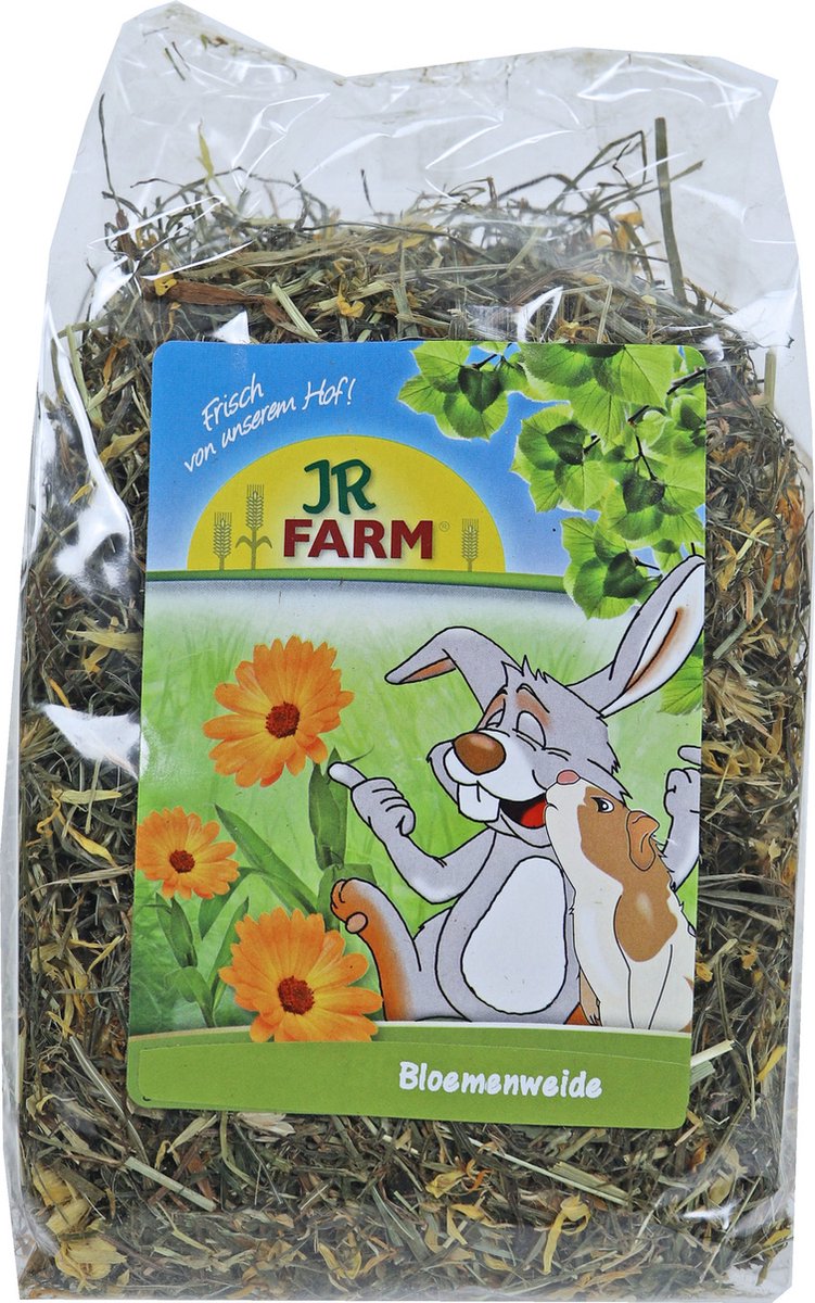 JR Farm Ruwe Knaagdiersnack – Bloemenweide – 100 gram