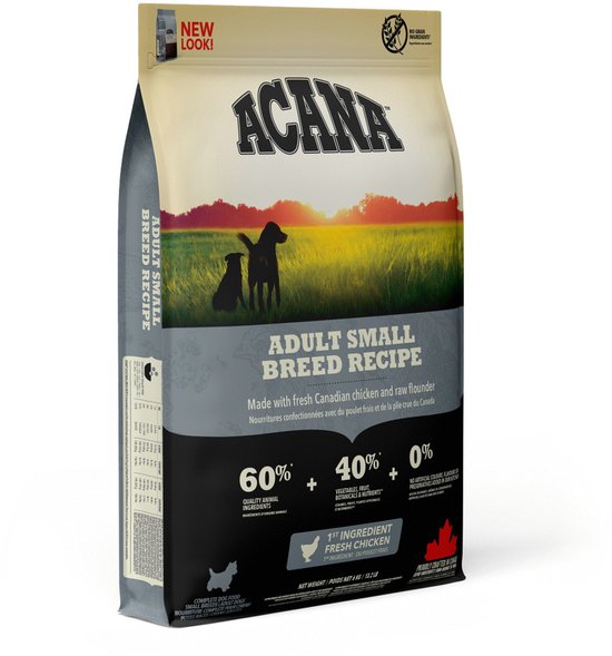 Acana Heritage Adult Small Breed Kip&Kalkoen - Hondenvoer - 6 kg