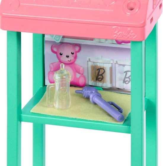 Barbie Babydokterspop - Babydokterset met barbiepop van Mattel — afbeelding 4
