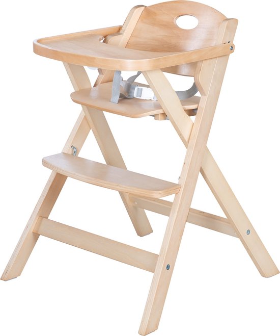 Ding Daily Black Houten Kinderstoel