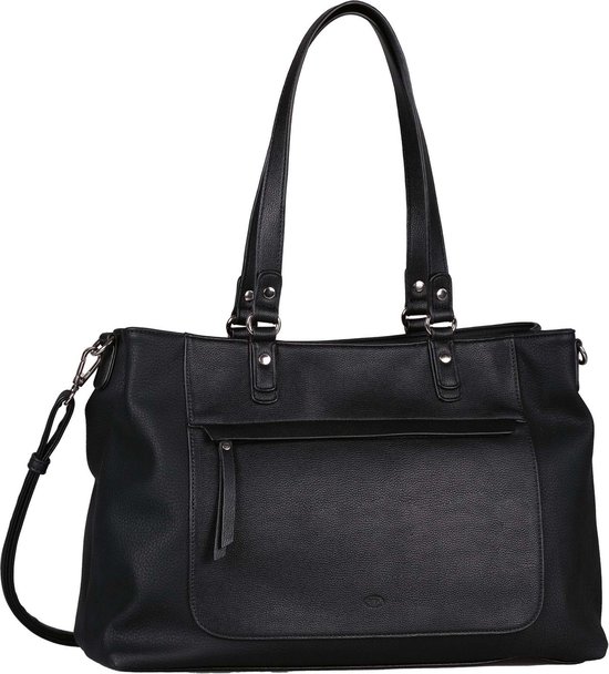 TOM TAILOR Shopper Amarea In Similpelle – Borsa Donna Con Tracolla E Rimorchio