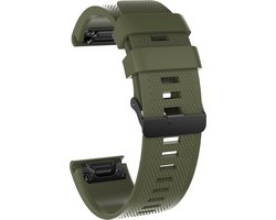 Strap-it Quickfit 26mm siliconen bandje - geschikt voor de Coros Vertix 2 / Vertix 2s (groen)