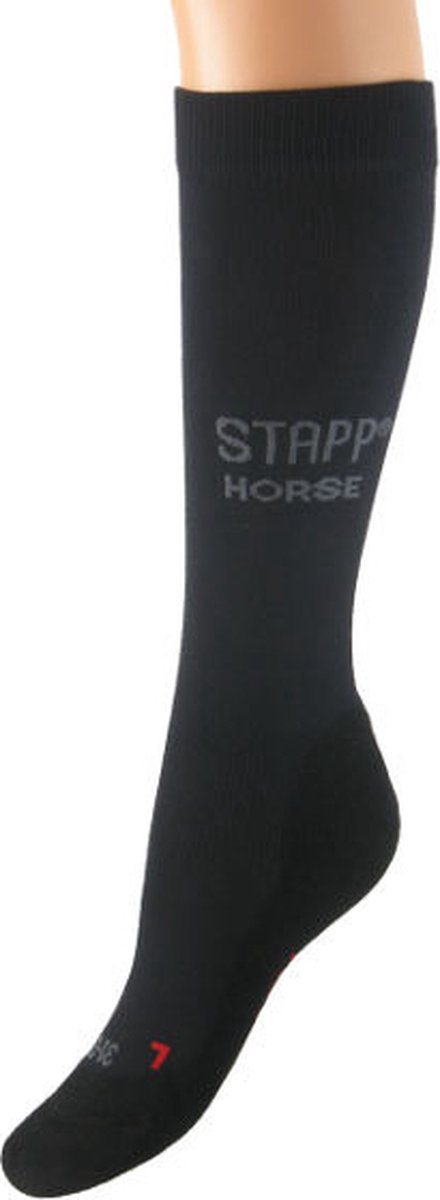 Stapp Horse Sok Deocell Zwart Maat 31-34