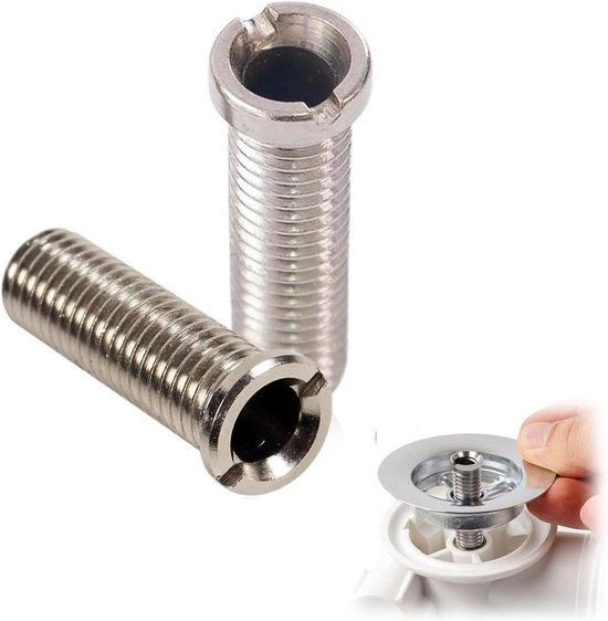 VIOKS Spoelafvoer zeefkorfventiel 70 mm met ruimteschiper, overloop gootsteen - keuken afvoergarnituur gootsteen met overloop - afvoergarnituur spoelbak