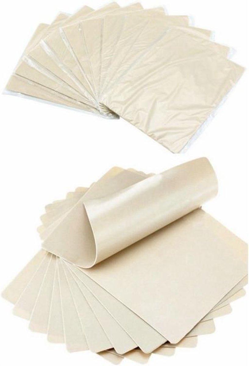 Goedkoopste Tattoo Praktijk Huid 2 stuks | Cosmetische Permanente Make-Up Tattoo Praktijk Nep Huid | 2 stuks | Wenkbrauw en Lip Tattoo Praktijk Training Skin Voor Beginners | 19.5x14.5cm