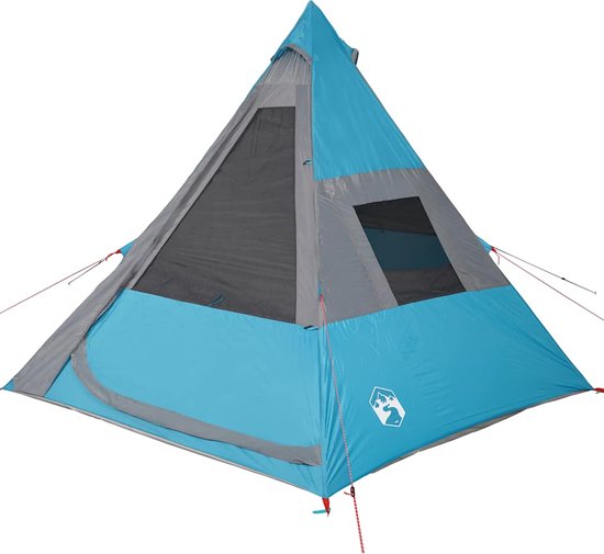 vidaXL - Tipitent - 7-persoons - waterdicht - blauw van Vidaxl — afbeelding 5