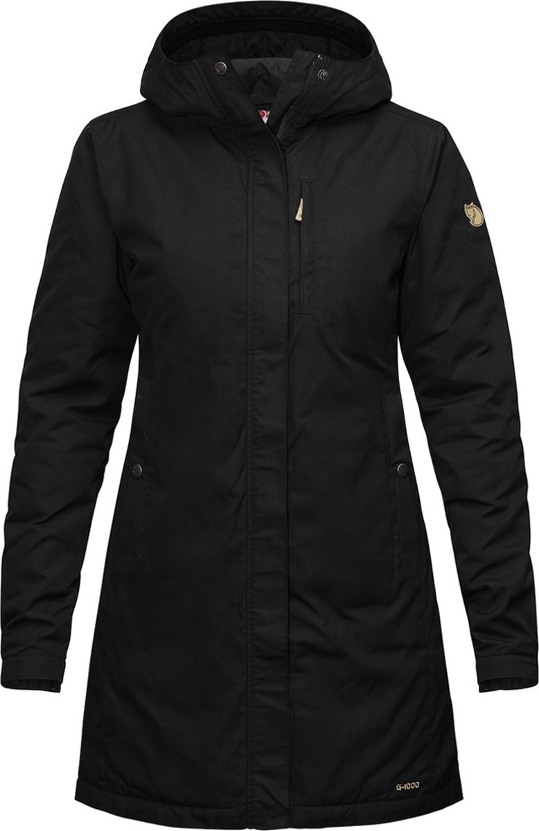 Jas Fjällräven Women Kiruna Padded Parka Black-XXS